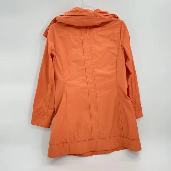 RAINFOREST Jacket Women's S Hooded Full Zip Long Length Packable Coat - Picture 2 of 8